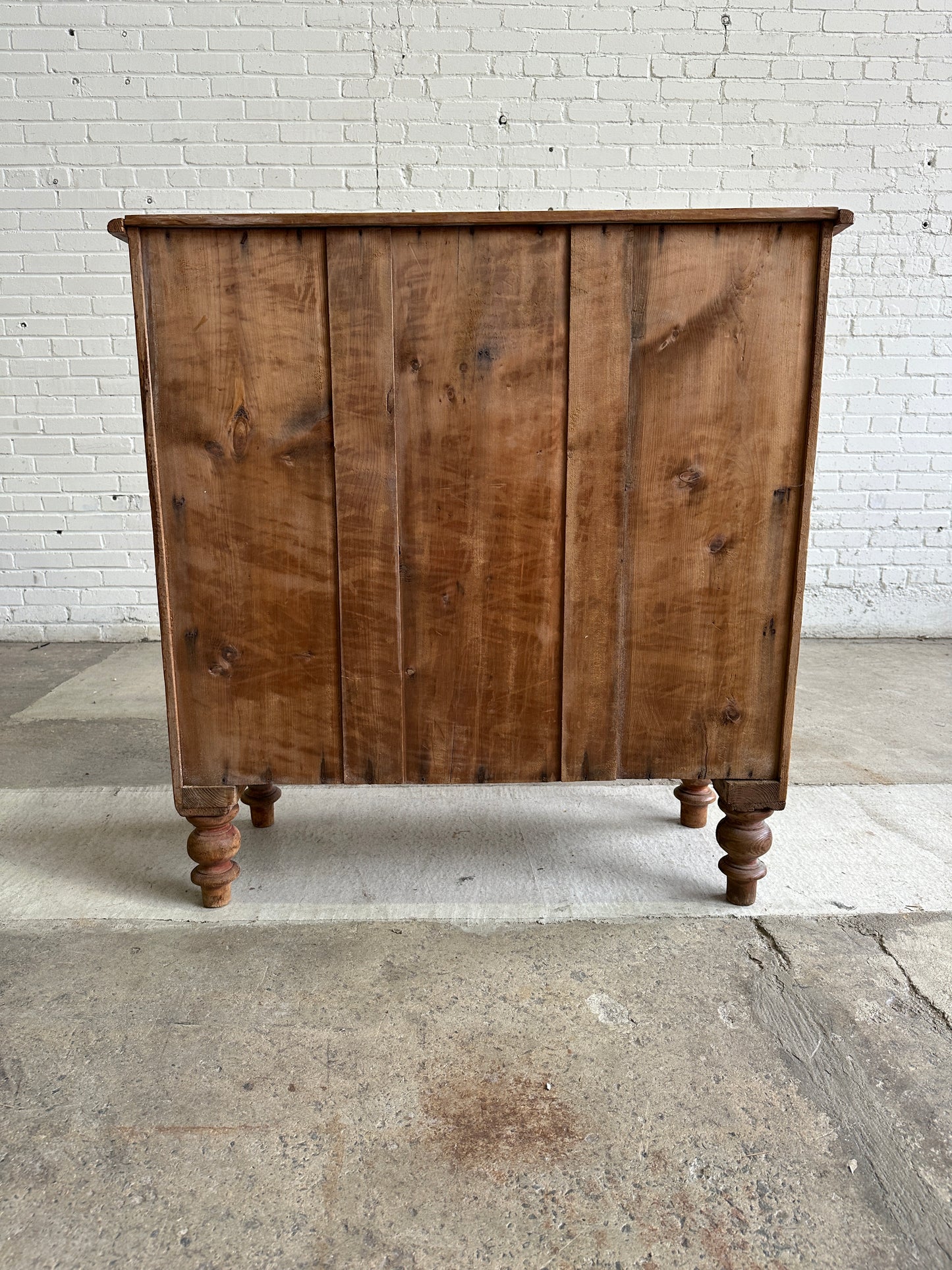 Antique Pine English Chest of Drawers c. 1875