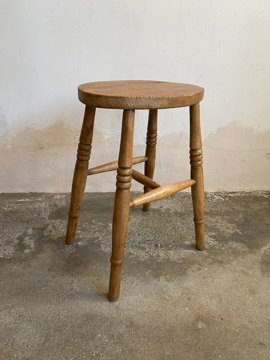 Antique English Oval Stool c. 1880