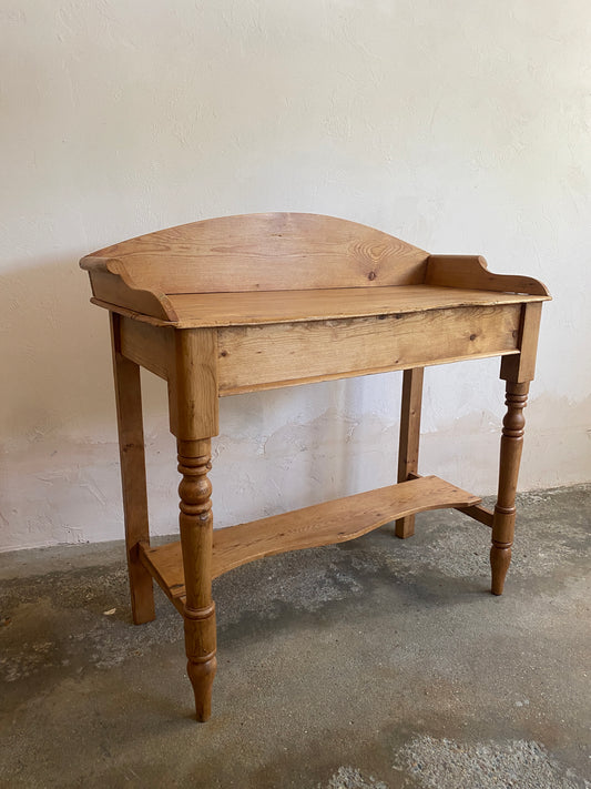 Antique Pine English Washstand c. 1890