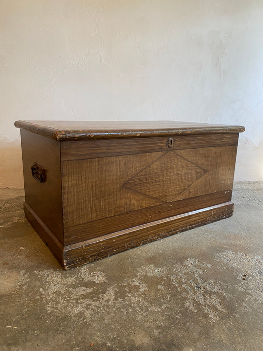 Antique English Faux Grain Box c. 1880