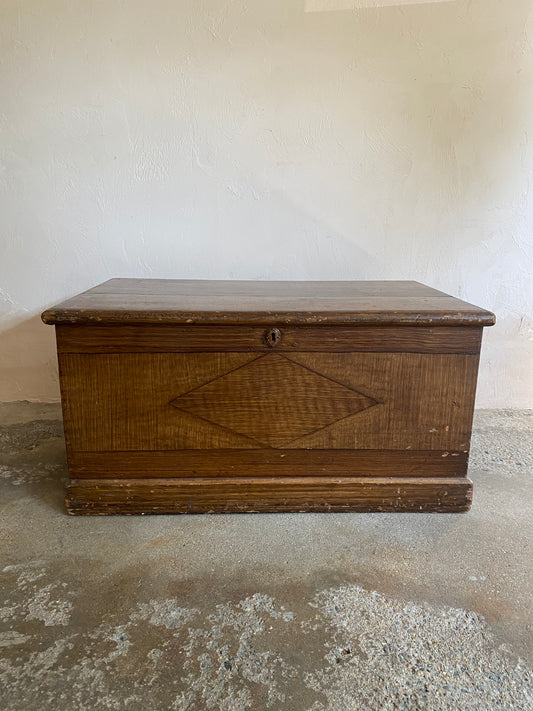 Antique English Faux Grain Box c. 1880